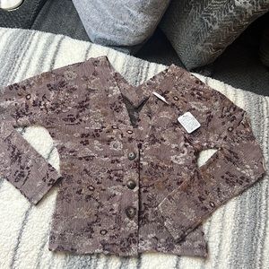 Adorable different Free people Cardi  NWT S